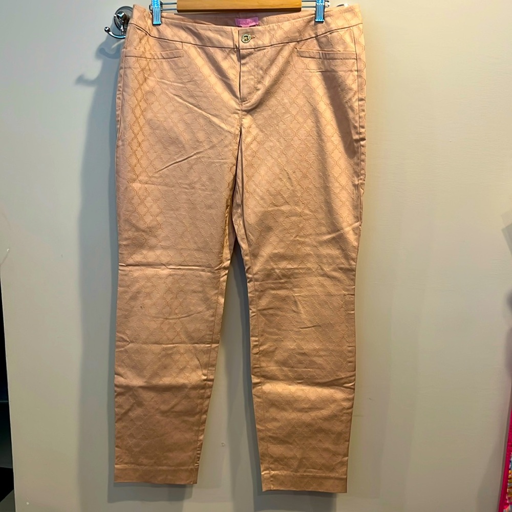 Lilly Pulitzer Kelly Skinny Ankle Pants - Blush